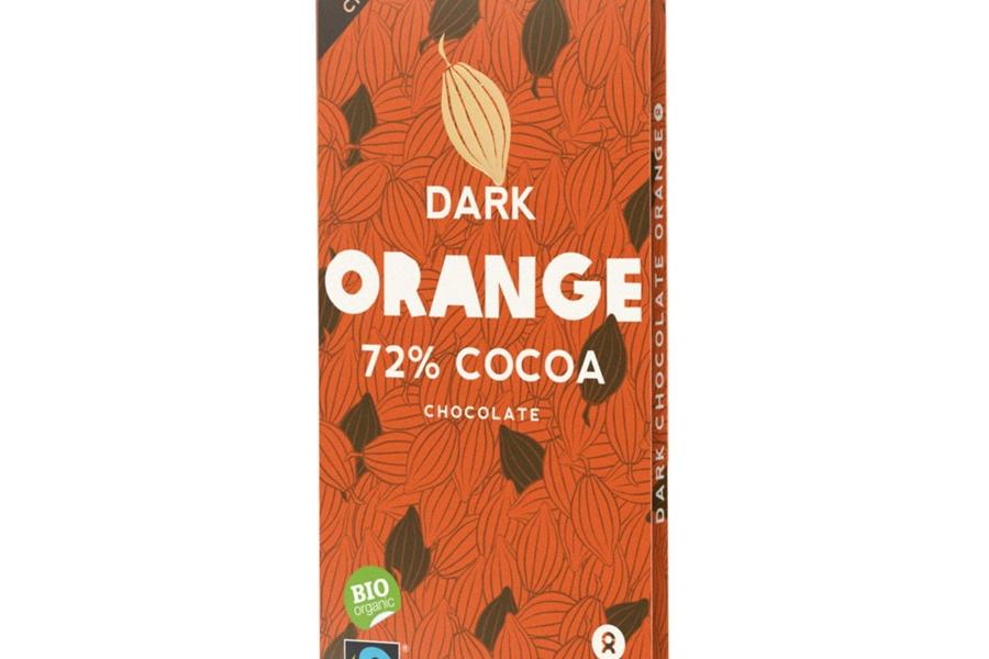 BIO Fondantchocolade met sinaasappel Chocolade Webshop